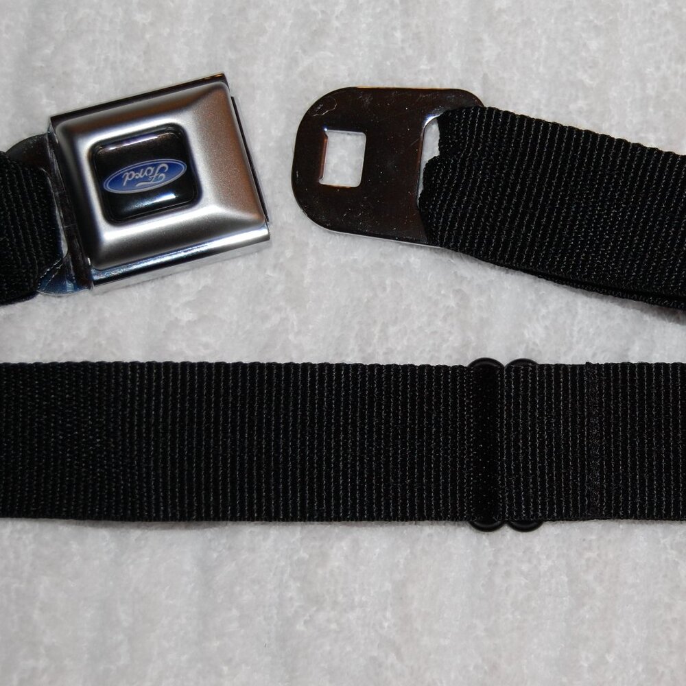 Buckle Down - Buckle Up With Buckle Down Ford Logo Black Belt - Picture 4 of 14